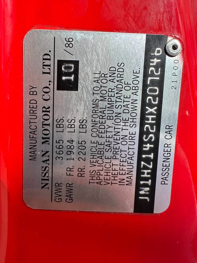 Nissan 300zx 1987 à vendre 23 000 €